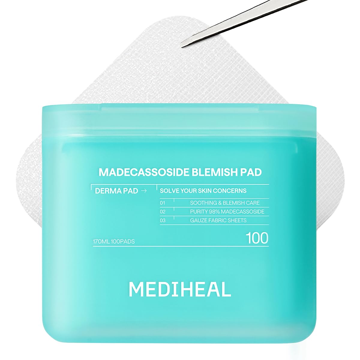 メディヒール マデカソサイドブレミッシュパッド 100枚入り 12個セット Amazon | MEDIHEAL OFFICIAL(メディヒール) スクエアトナーパッド